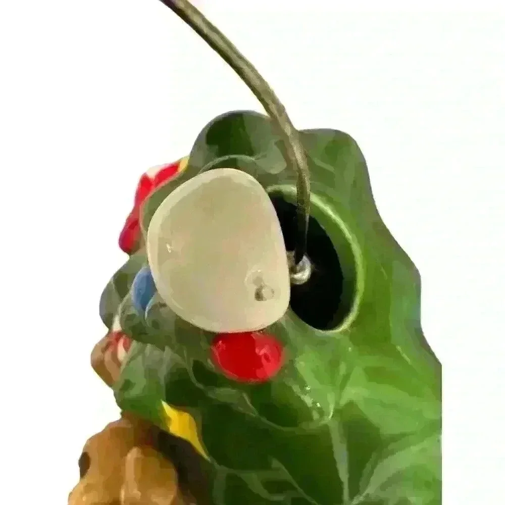 Vintage Christmas Tree w/Flying Angel Music Box Made Japan‎